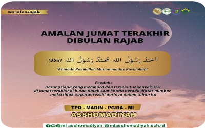 Amalan Jumat Terakhir di Bulan Rajab